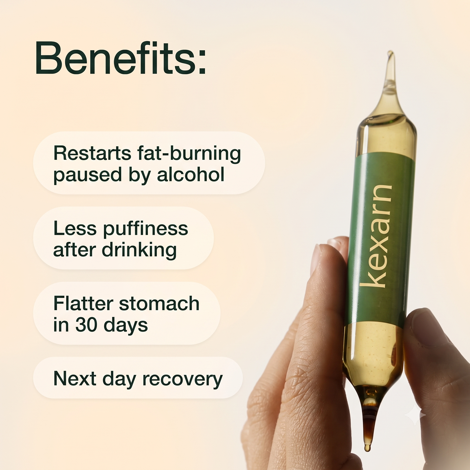 Kexarn™ Alcohol Belly Protocol
